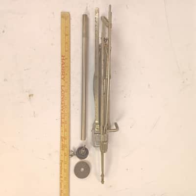 Slingerland "Krupa" Sock/Hi-Hat Cymbal Stand Pedal Vintage 50s Epic #836 Nickel image 9