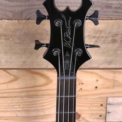 BC Rich Widow 4-String Legacy Bass Onyx image 6