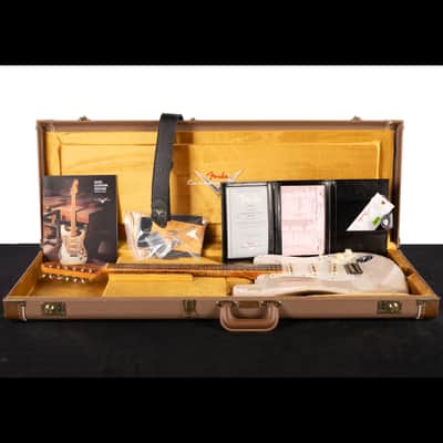 Fender 2024 Custom Shop LTD Red Hot Stratocaster Super Heavy Relic Aged Dirty White Blonde (462) USED image 11