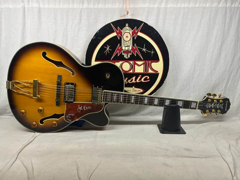 Epiphone Joe Pass Signature Emperor II VS Archtop Hollow Body Electric Guitar image 1