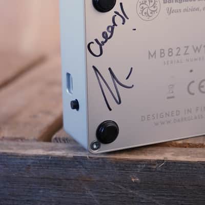Darkglass Vintage Ultra V2 Bass Preamp Guitar Pedal signed by Amos Williams image 3