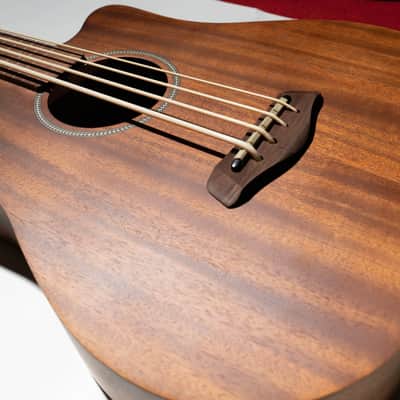 Gold Tone M-Bass23/FL Acoustic-Electric Fretless Bass Guitar image 6