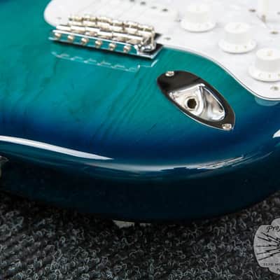Tokai AST-108 S-Style MIJ Blue Burst Trans Ash Rosewood Alnico 2 Made in Japan image 14