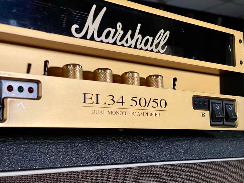 Marshall EL34 50/50 Monobloc Power Amp - 2006 image 1
