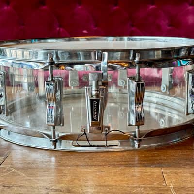 1970s Ludwig Vistalite Big Beat Drum Set w/ Snare Drum - Clear image 3