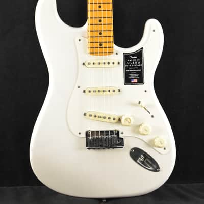 Fender American Ultra Luxe Vintage '50s Stratocaster White Blonde Maple Fingerboard image 1