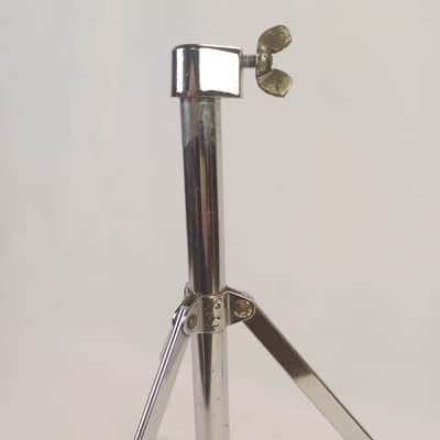 *Ludwig #1340 Sturdi-Lok Double Tom/Bongo Drum Stand Tripod Base Vintage 70s USA image 6