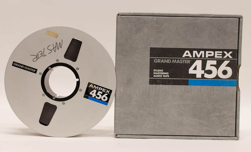 Ampex Grand Master 456 Studio Mastering Audio Tape Metal Reel - 2