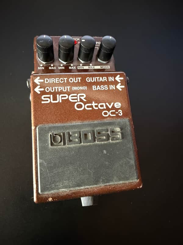 Boss OC-3 Super Octave (Dark Gray Label) 2003 - Present - Brown