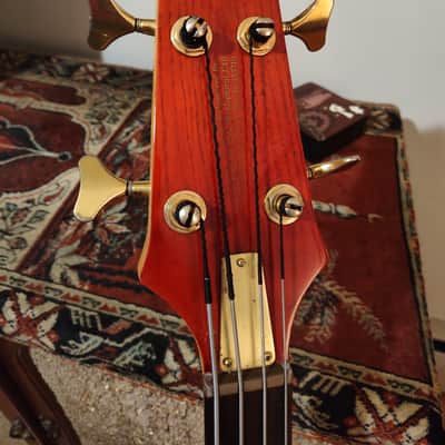 Aria SB-RSZ "Rudy Sarzo" 1990's - Padauk Stain image 8