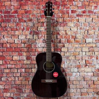 Damaged Fender CC-60S Acoustic Guitar - Mahogany image 1