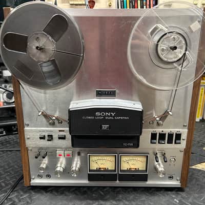 Sony TC-755 4 track 10.5" reel to reel tape deck. SERVICED! image 3