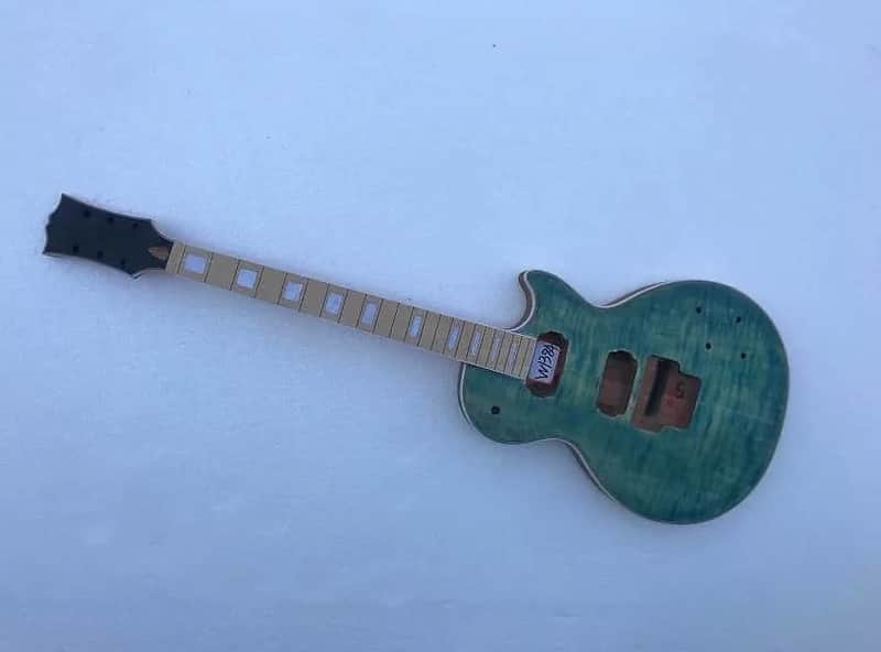 LP Les Paul Style Guitar Mahogany Body and Neck, Maple Fingerboard, Locking Bridge image 1