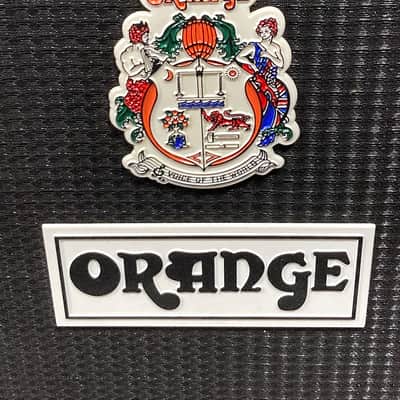 Tom Petersson's Cheap Trick, Orange - OBC410 4x10" 600-watt Bass Cabinet with Horn 8-ohm SIGNED!, AUTHENTICATED!  (TP #7) image 4