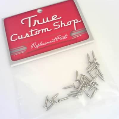 True Custom Shop® Nickel Pickguard and Plate Mounting Screws for Fender Tele image 3