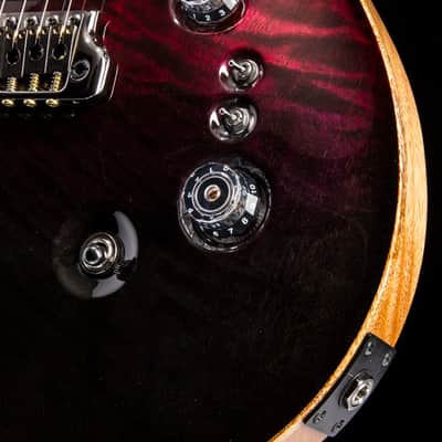 Paul Reed Smith Custom 24-08 Mango Limited Edition Fire Red Gray Black Fade image 6