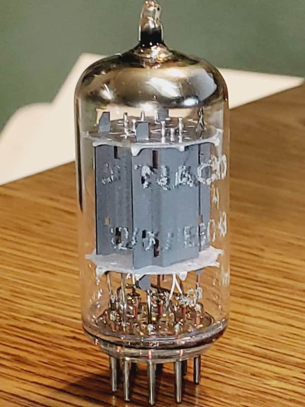 12AX7/ECC83 Telefunken Smooth Plate DYNACO MaxiPreamp2/TV7 tested (1) tube lot image 1