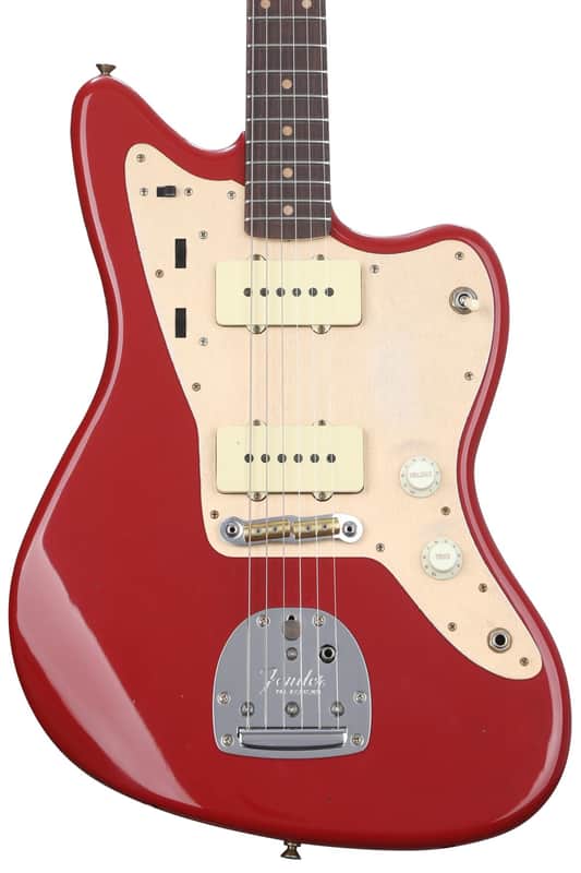 Fender Custom Shop '59 250K Jazzmaster Journeyman Relic Electric Guitar - Aged Dakota Red image 1