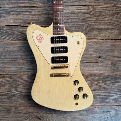 Used Gibson Custom Shop Non-Reverse Firebird - TV White w/OHSC image 1