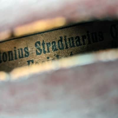 Antonius Stradivarius Cremonensis Faciebat Anno 1721 Copy Violin w/Case image 9