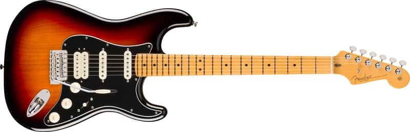 Fender American Professional Classic Stratocaster HSS, Maple Fingerboard, 3-Color Sunburst Model #: 0114952300 image 1