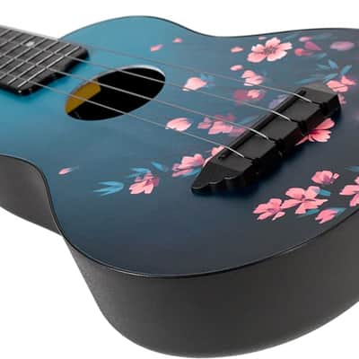 Flight TUS32 Sakura Soprano Travel Ukulele New - Cherry Blossom image 8