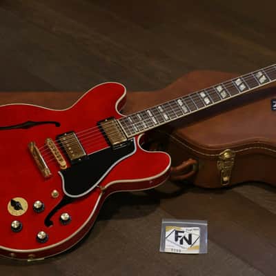 2003 Gibson Memphis ES-345 Stereo Semi-Hollow Guitar Heritage Cherry + OHSC image 11