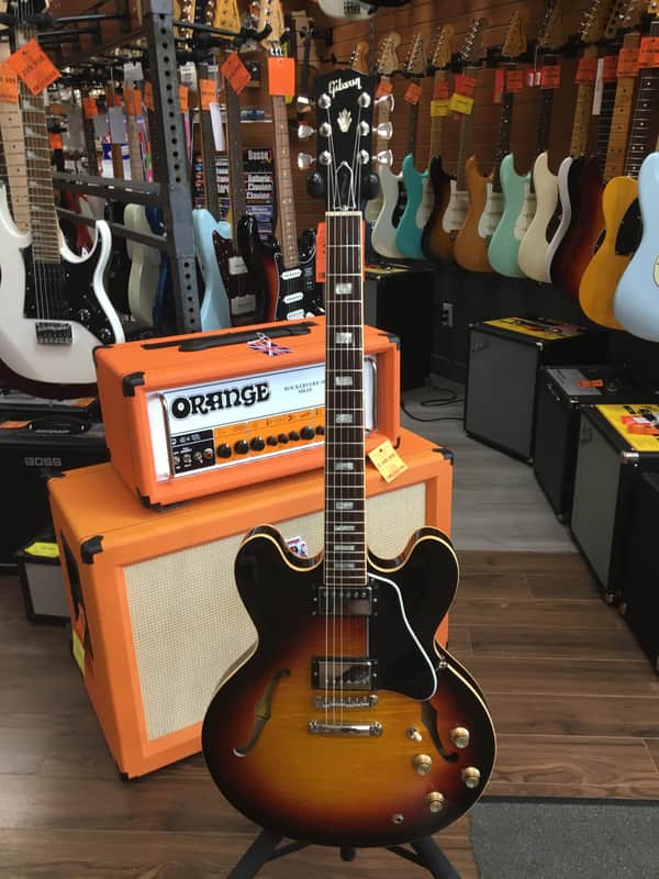 Gibson Memphis ES-335 Block Figured 2018 | Reverb Canada