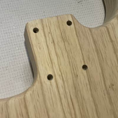 2010's Charvel Mexico Pro Mod Style 1 Natural Ash Wood Guitar Body Hardtail image 14