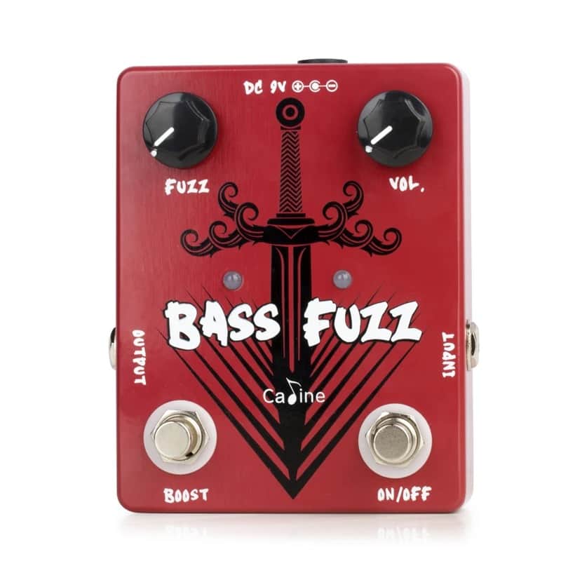 Caline CP-82 The Broadsword Bass Fuzz Effect Pedal True Bypass,price include the import duty to US buyer image 1