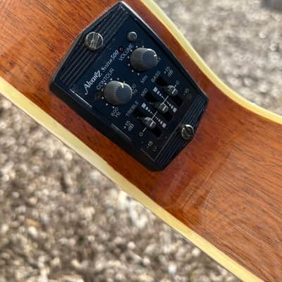 Alvarez Silver Anniversary 2555 Acoustic Electric Guitar 1995 - Natural image 7