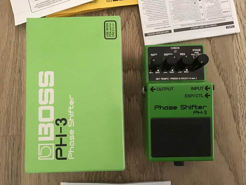 Boss PH-3 Phase Shifter (Dark Gray Label) 2000 - Present - Green image 1