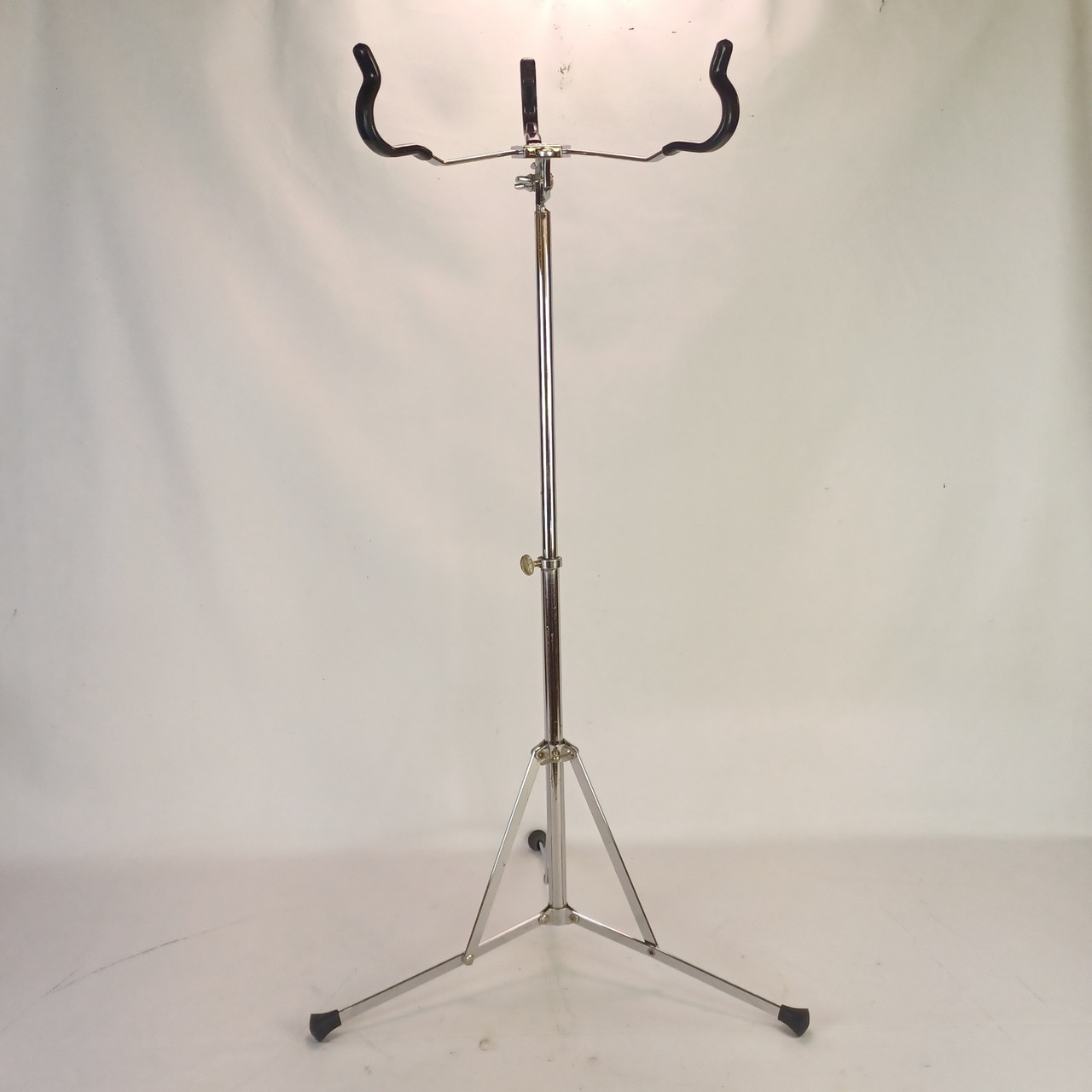 WFL Ludwig Atlas Snare Drum Stand Flat-Base Tripod Single-Braced Chicago Vintage — main photograph