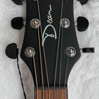 Dean 6 String St. Augustine Concert Solid Wood Acoustic Electric Guitar SACE SN image 5