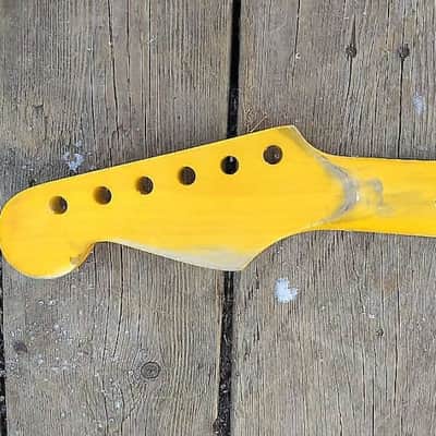 21 Fret Relic rosewood on  Maple Guitar neck nitro vintage tint St style guitar neck image 8
