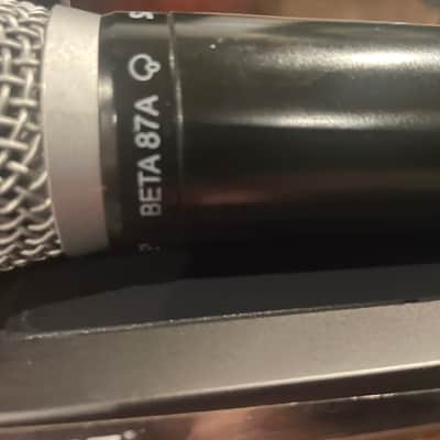 Shure SLX4 Wireless Receiver and Beta 87A Wireless Microphone 2020 - Black Bild 2