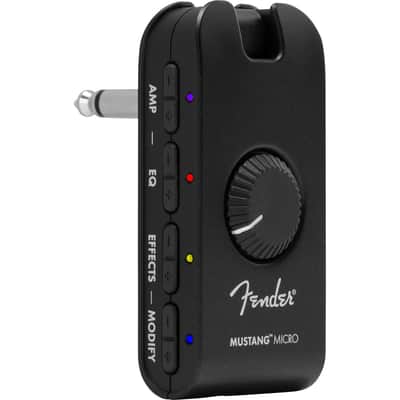 Fender Mustang Micro Guitar Amplifier, Black image 14