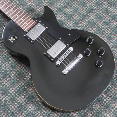1985 Gibson Les Paul Studio Black/Ebony! Shaw Humbuckers! w/hardshell case image 1