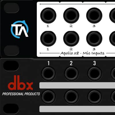 Single - Blank Patch Bay Labels Compatible with DBX PB-48 by Trace Audio image 2