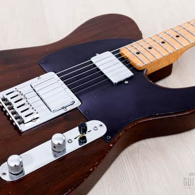 1981 Schecter T-style HH Dream Machine Vintage Guitar w/ Z Plus SuperRock Humbuckers, Case image 6
