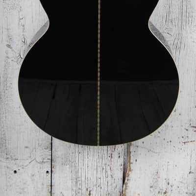 Epiphone J-200 EC Studio Jumbo Body Acoustic Electric Guitar Black Finish image 9