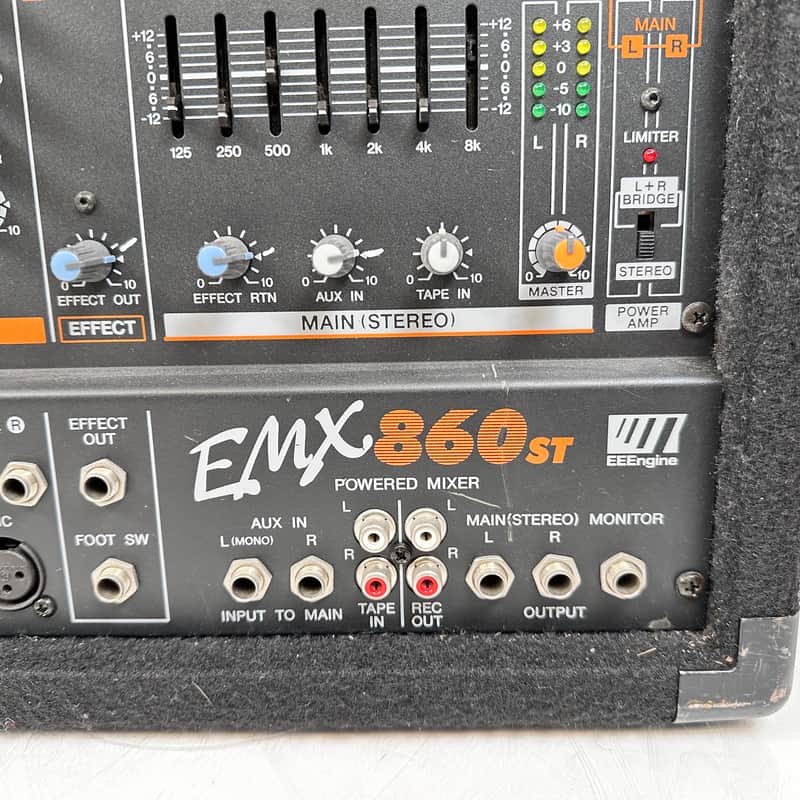 Yamaha EMX860st Powered Mixer 8 Channel | Reverb
