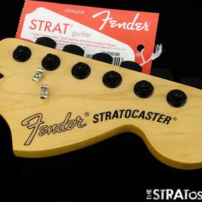 Fender Deluxe Roadhouse Strat NECK + BLACK LOCKING TUNERS Stratocaster Rosewood image 1