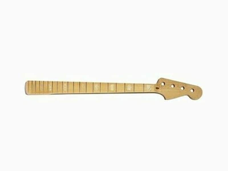 NEW Allparts Fender Licensed 70s Style Jazz Bass NECK Maple Pearl Block JMF-B image 1