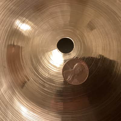 15” Istanbul K Zildjian crash cymbal - Old Stamp - 944 grams - made in the 1950s image 4