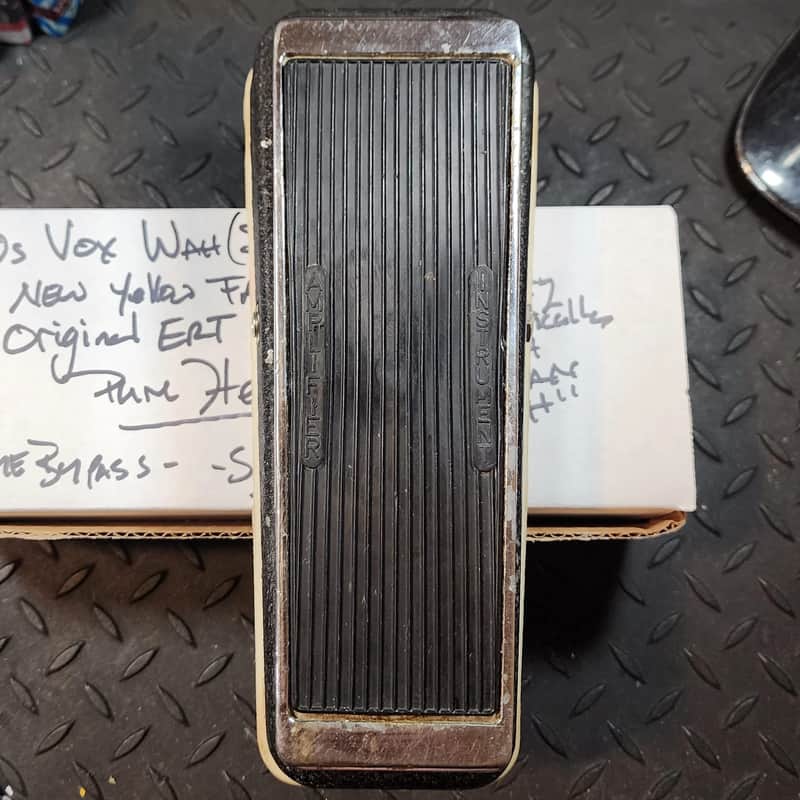 1970s Vox Wah Swell Pedal (Swell Disabled) Vintage 1970’s Jen …