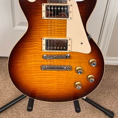 Gibson Custom Shop Historic Collection '60 Les Paul Standard Flametop Reissue 2005 - Iced tea burst image 3