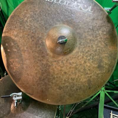 RARE PRE SPLIT 22” Istanbul TURK Ride 3824g UNIQUE DRY image 5