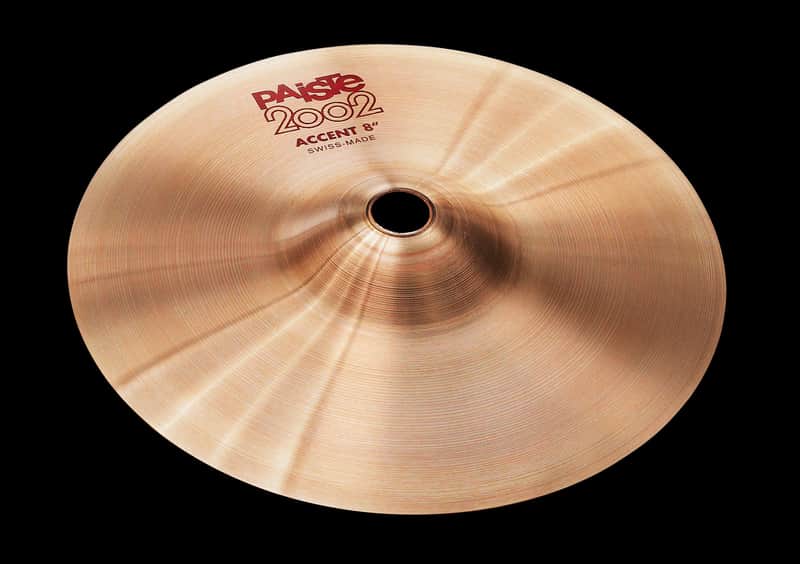 Paiste 8" 2002 Accent Cymbal - In Stock ! image 1