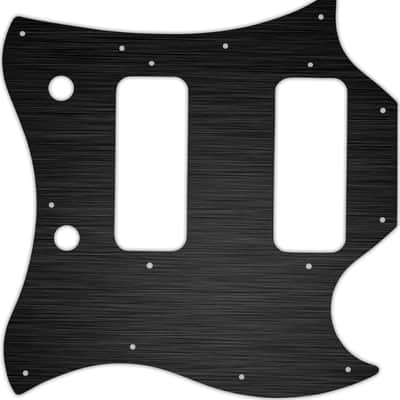 WD Custom Pickguard For Gibson 2008 SG Classic #27 Simulated Black Anodized